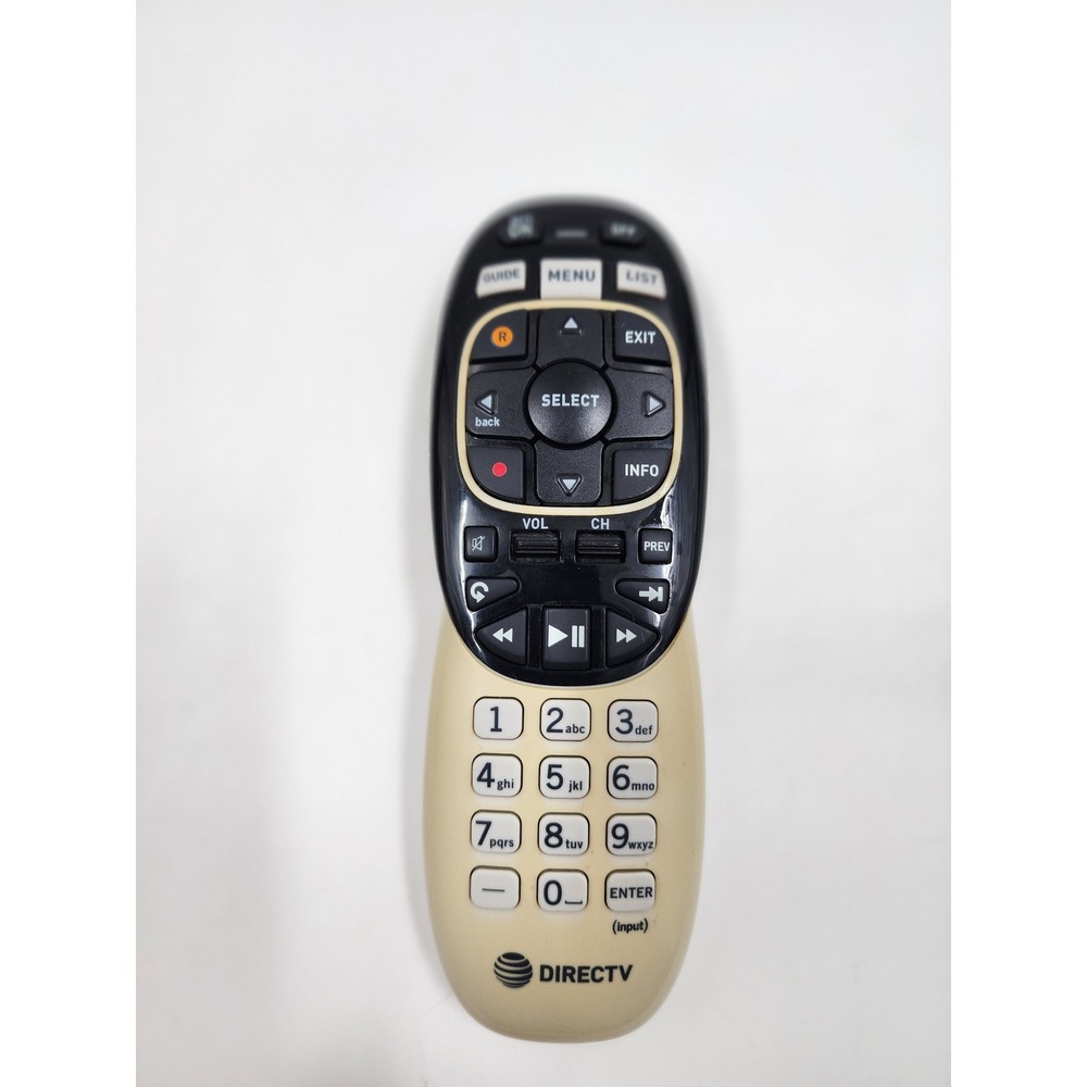 Directv RC73 Genie Remote Control RF Wireless Satellite Receiver Black Gold
